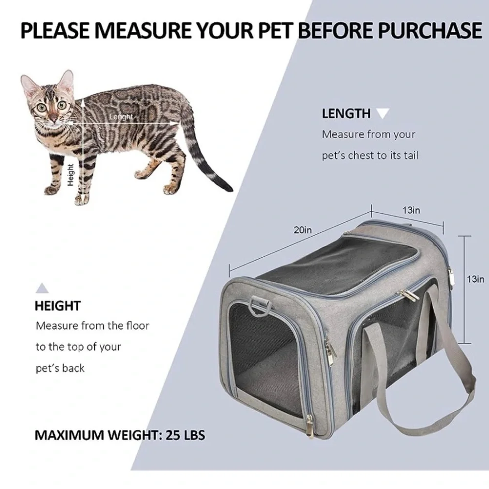 USED—Foldable Pet Carrier